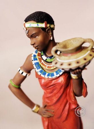 Tribal figure (Detail)