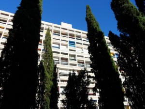 Corbusier's Cite Radieuse in Marseille